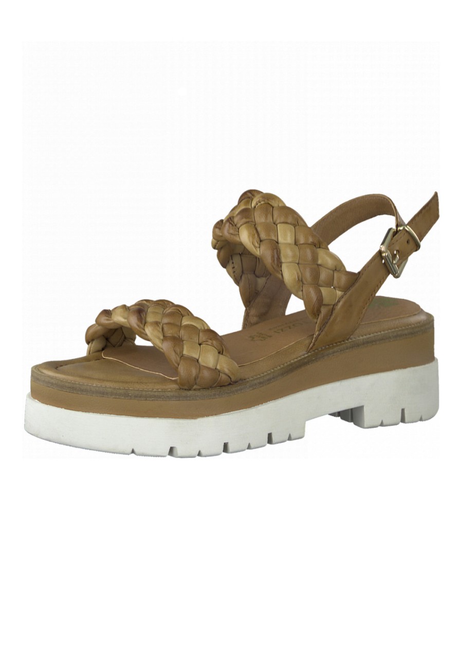 MARCO TOZZI Komfort Sandalen braun