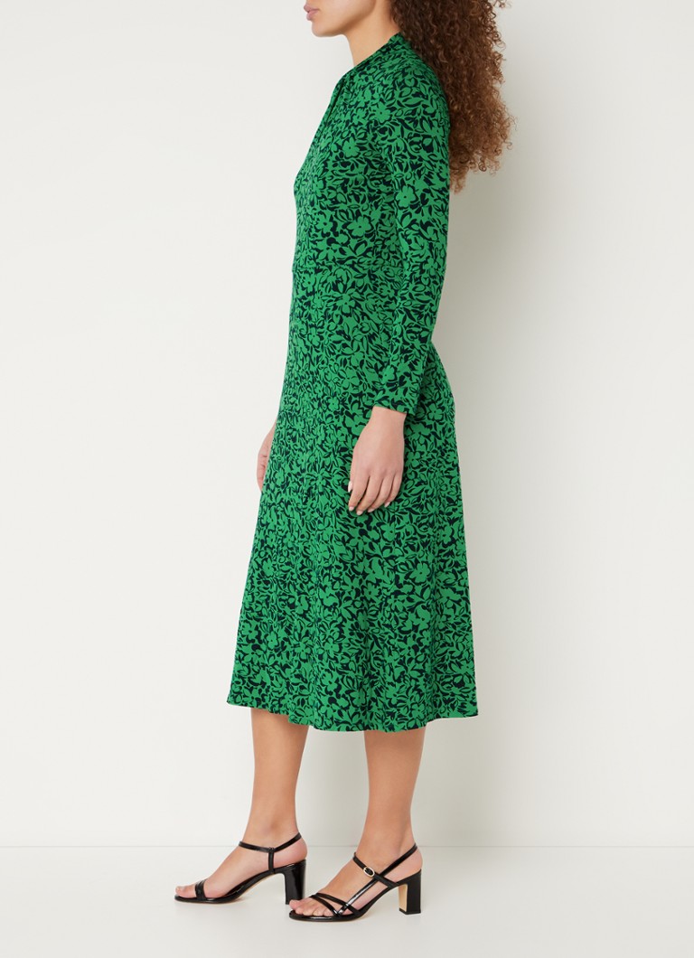 Abito midi in jersey stampato Yasmin di Hobbs
