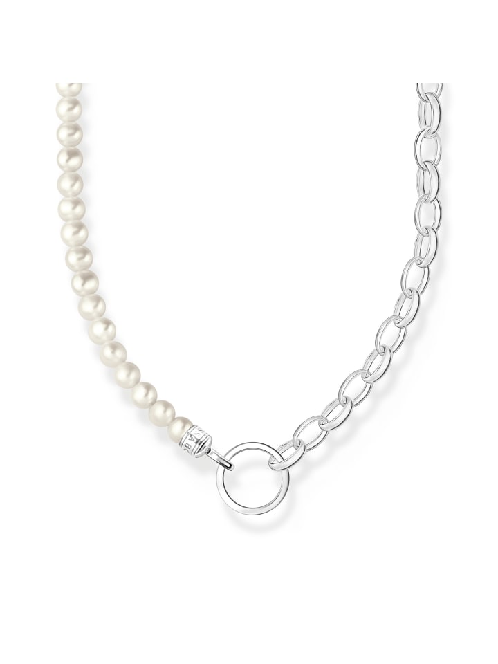 Thomas Sabo Kette in silber, weiß günstig kaufen 45 cm