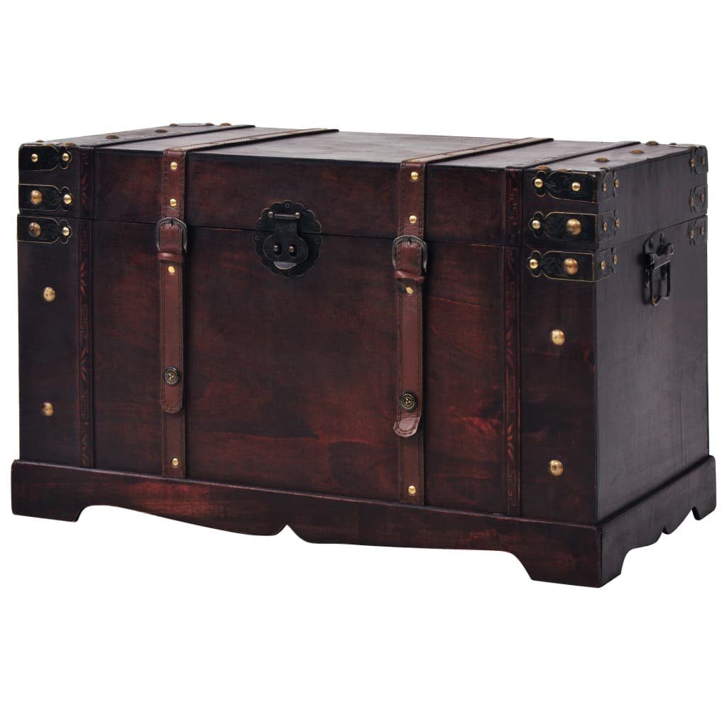 vidaXL Aufbewahrungsbox Vintage Schatztruhe Holz 66 x 38 x 40 cm