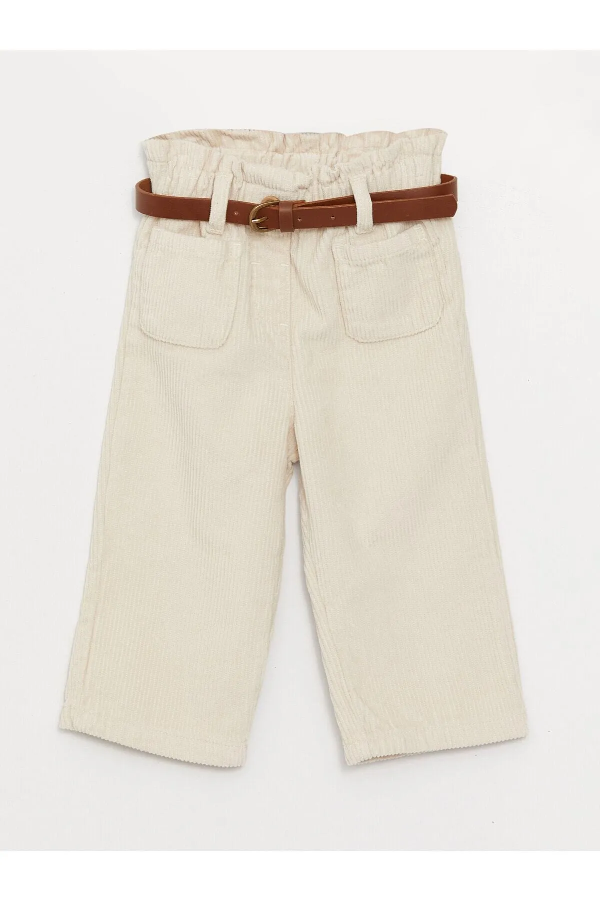 LC Waikiki  LCW Baby Baby-Mädchen-Samthose mit elastischem Bund