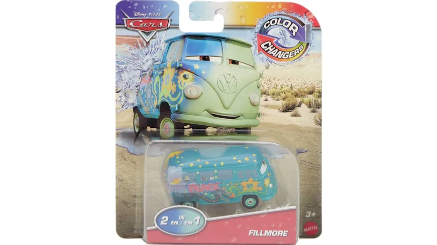 Pixar Cars Farbwechsel Fahrzeuge Sortiment