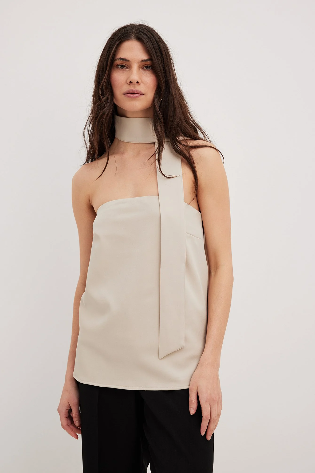 Tube-Top mit Schal