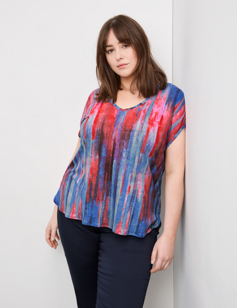 Shirt aus Leinen-Mix