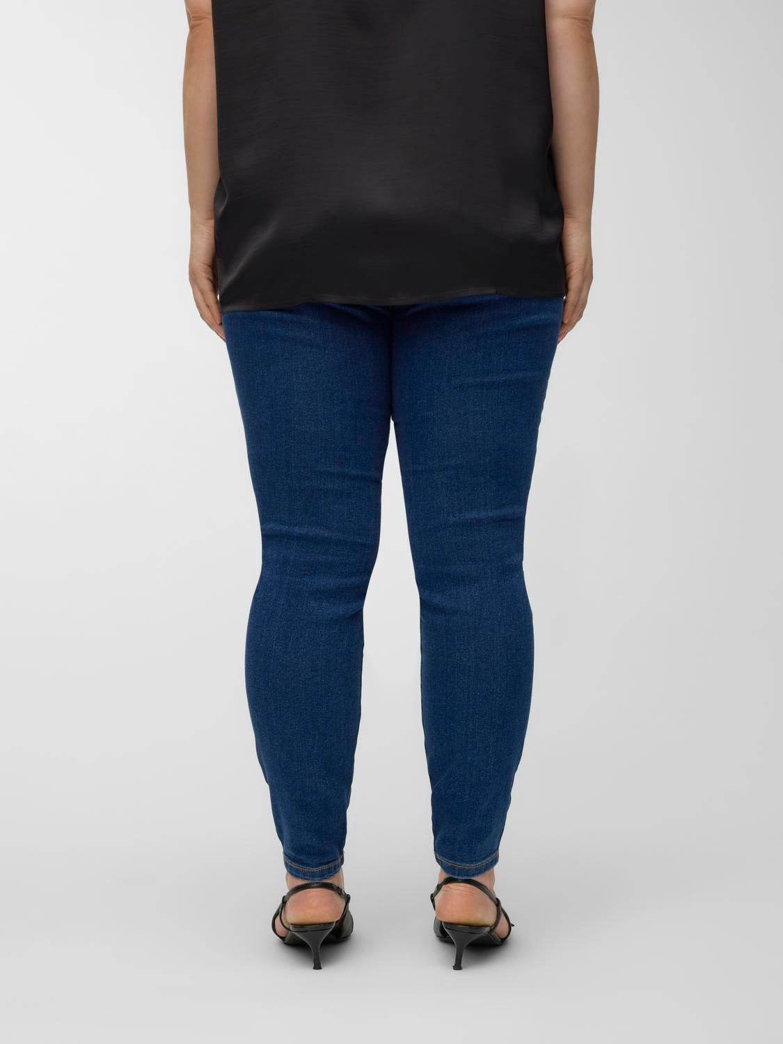 VMCELLY Mid Rise Skinny Fit Jeans