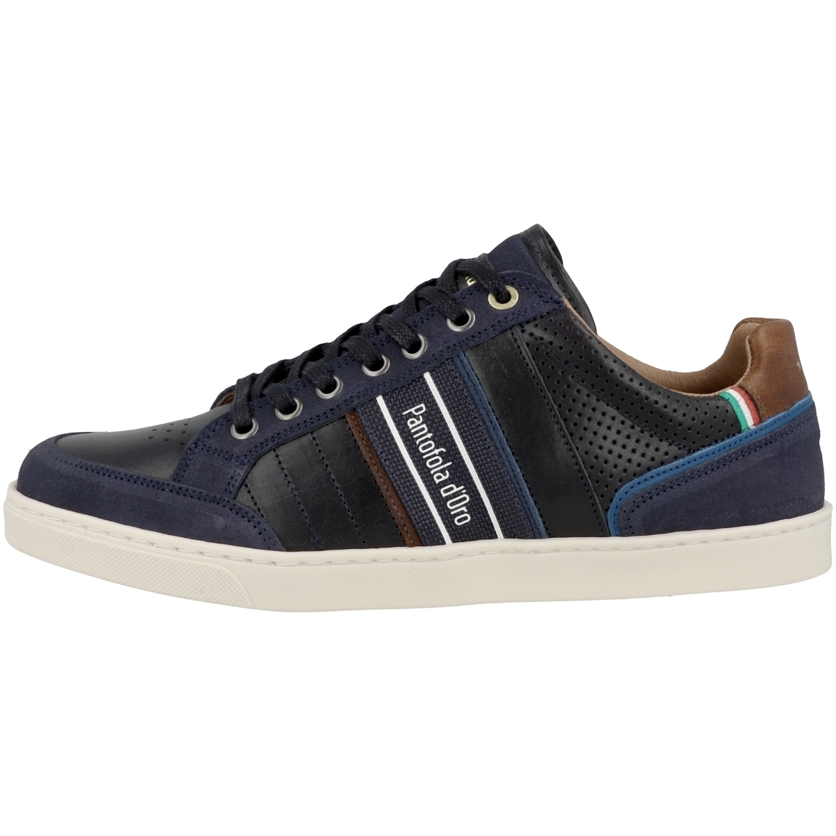 Pantofola d Oro Laceno Uomo Low Sneaker Low blau