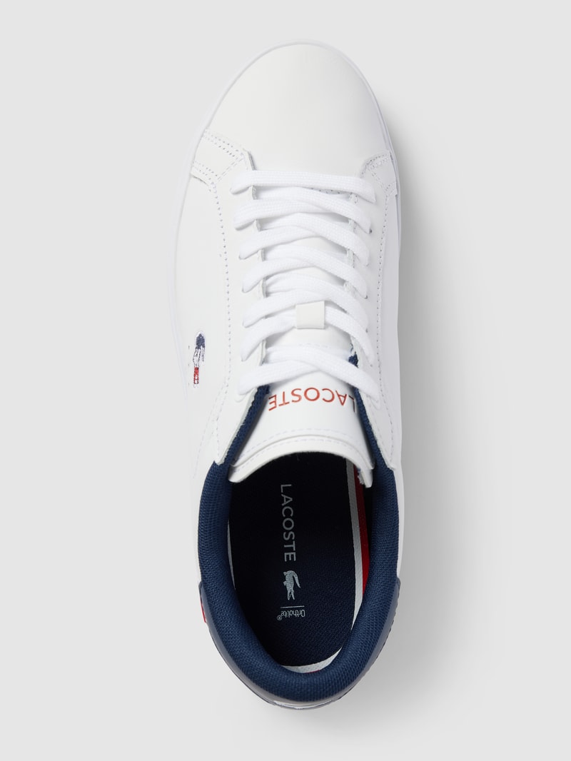 Sneaker mit Label-Details Modell 'POWERCOURT' in weiß