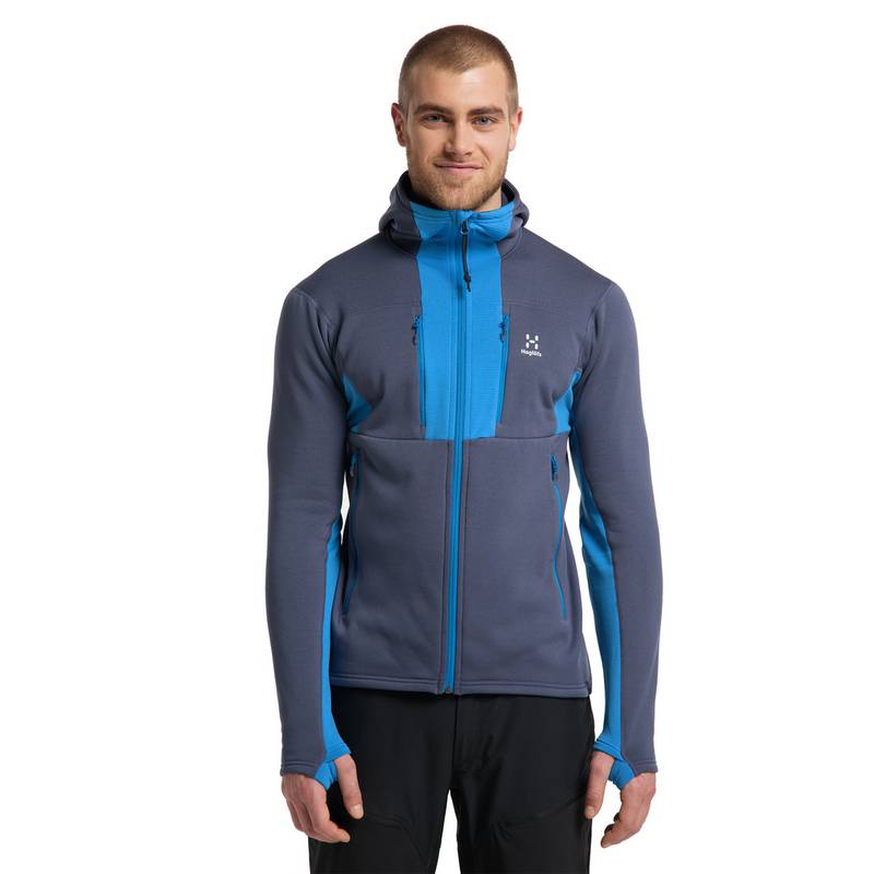 Haglfs Roc Nordic Mid Hood Fleecejacke Herren