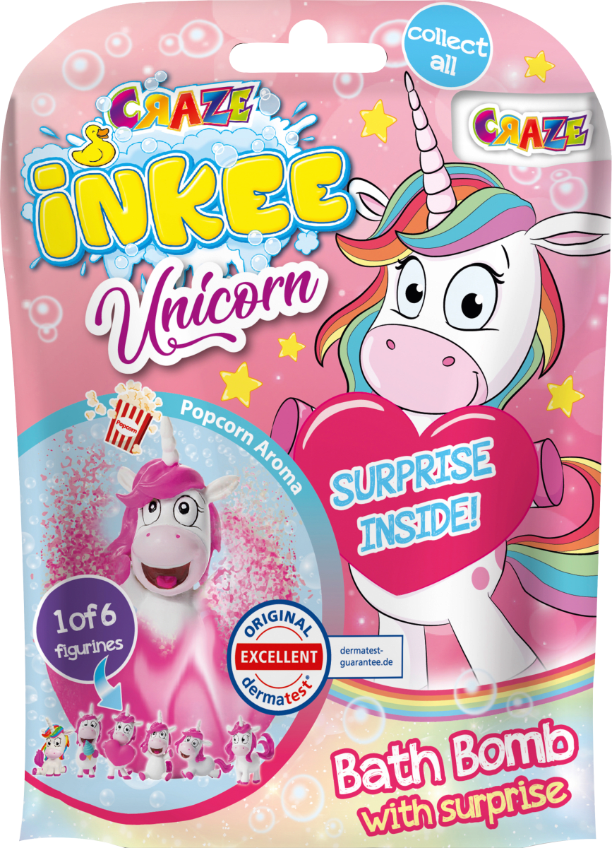 Kinder Badezusatz Badebombe Unicorn, 1 St