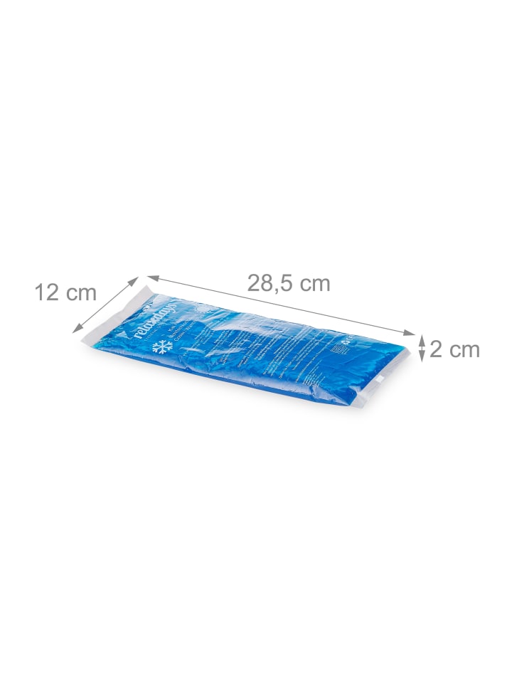 relaxdays 8x Kühlpads in Blau günstig kaufen onesize