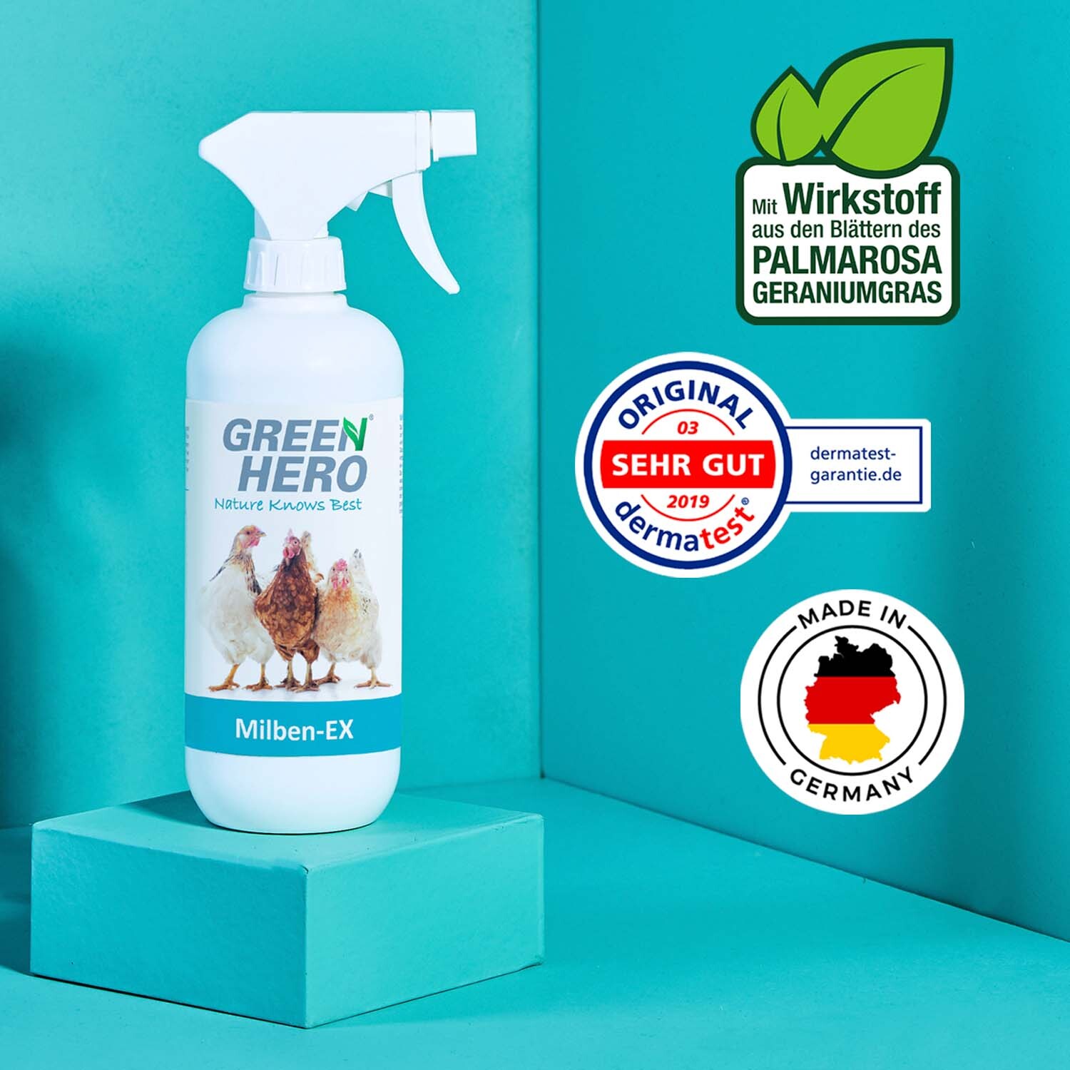 Greenhero Zubehör Greenhero Milbenspray für Hühner