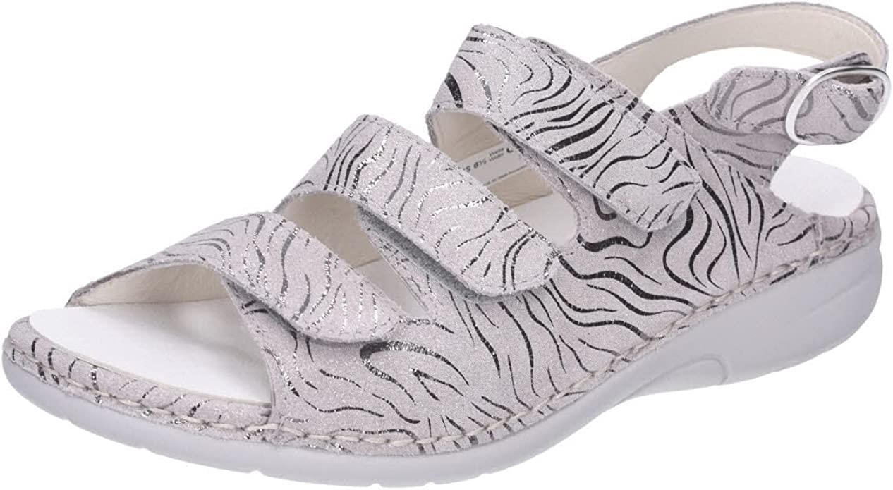 WALDLÄUFER Komfort Sandalen grau