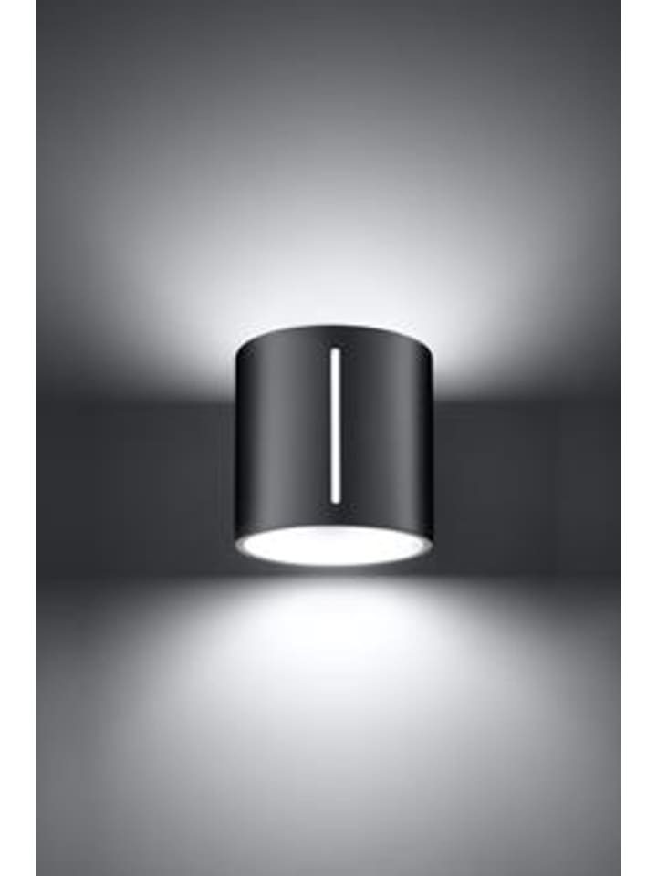 Nice Lamps  Wandleuchte VULCO Grau Ø 10cm (B)12cm (H)10cm günstig kaufen onesize