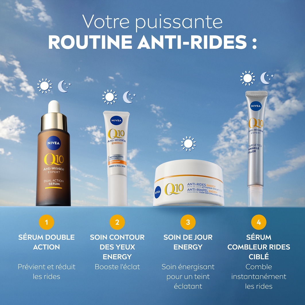 Crema viso giorno antirughe NIVEA, attivatore di luminosità, vitamina C, SPF 15