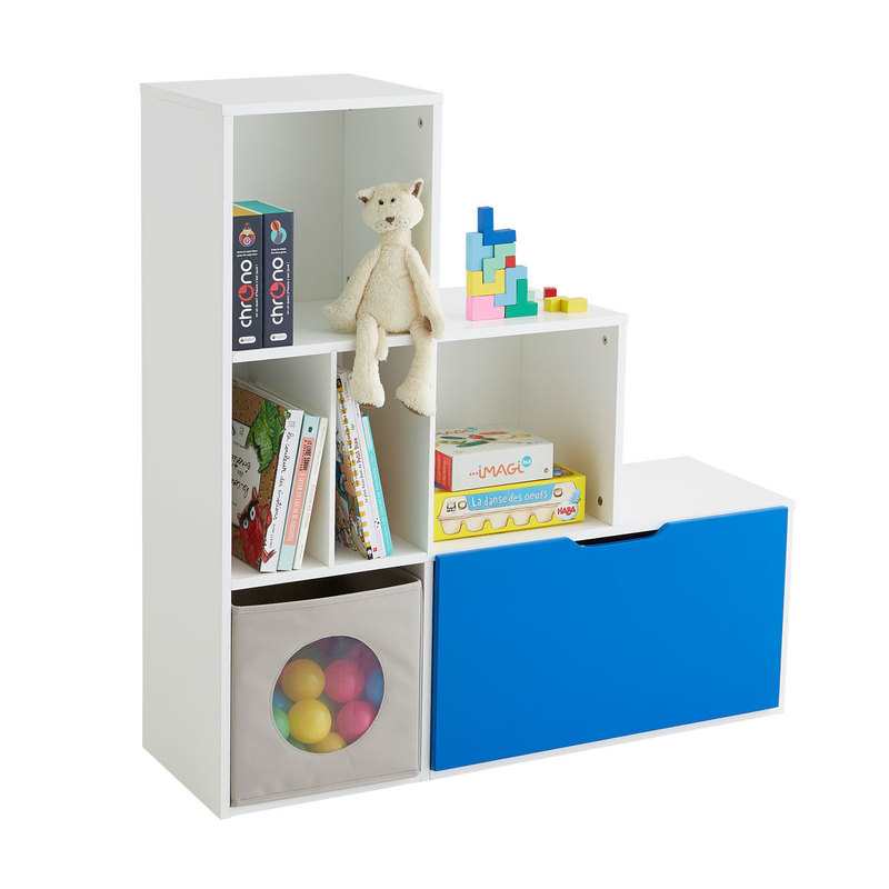 Etagère escalier blanc gamme modulable Oxybul