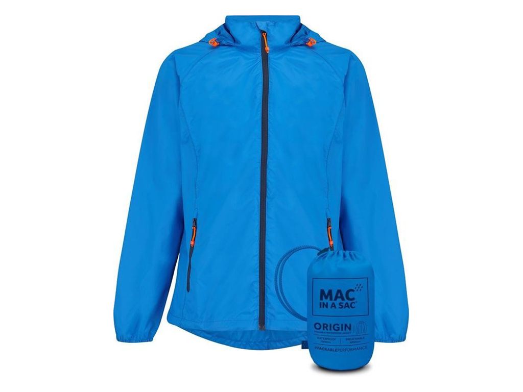 Mac in a Sac Ocean Blue unisex regenjacke