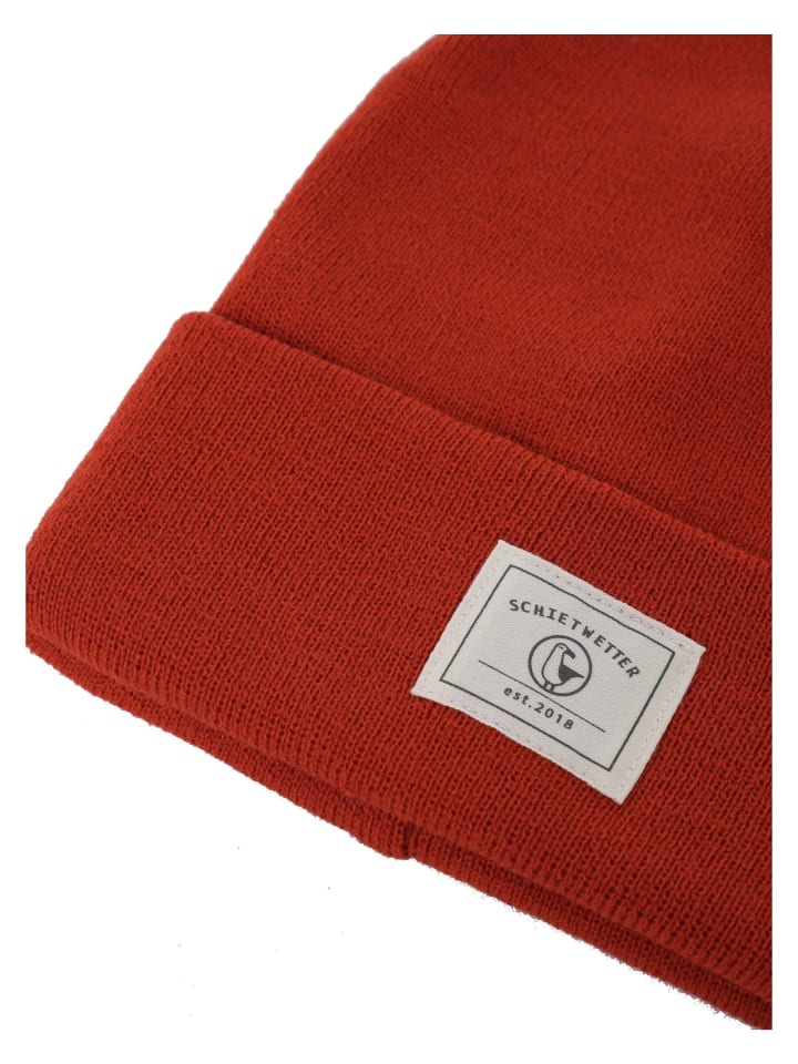 SCHIETWETTER Wintermütze Beanie in rost günstig kaufen onesize