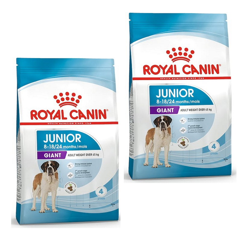 ROYAL CANIN Hundetrockenfutter ROYAL CANIN Giant Junior 2x15 kg