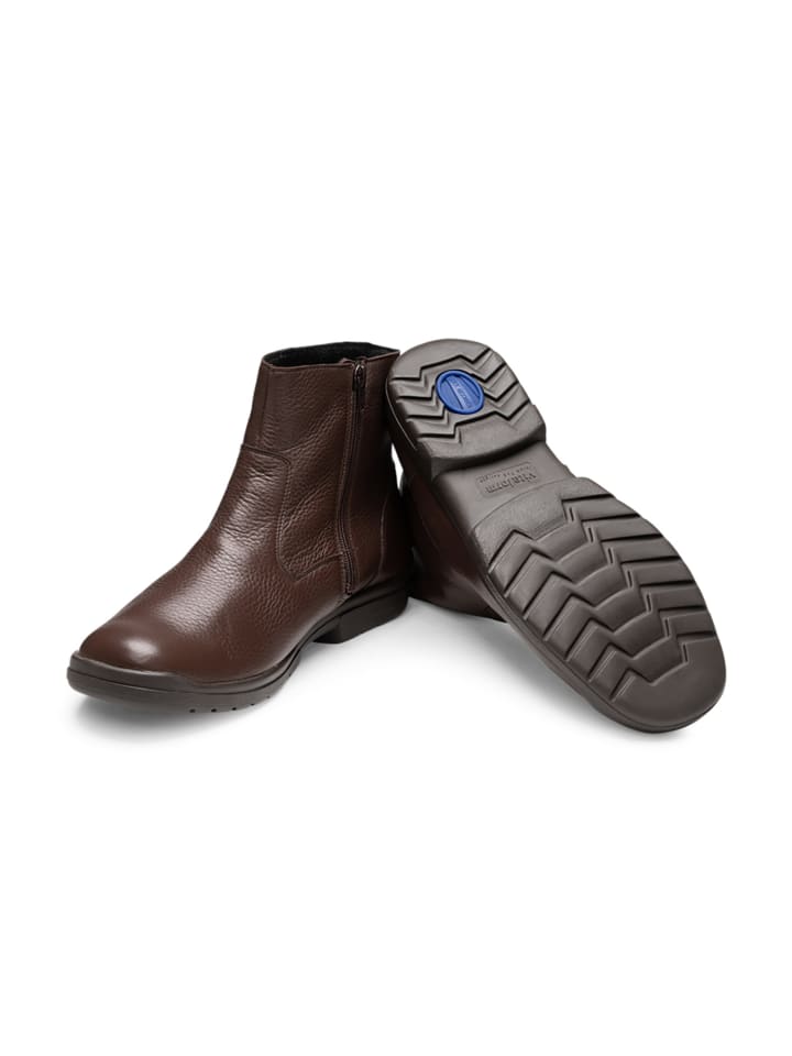 VITAFORM Hirschleder Stiefeletten in braun günstig kaufen