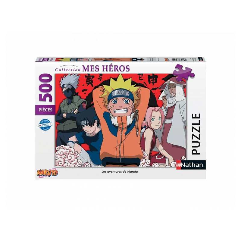 Puzzle les aventures de Naruto 500 pièces