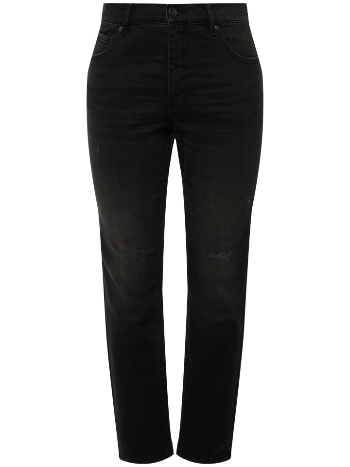 Ulla Popken Jeans in black günstig kaufen