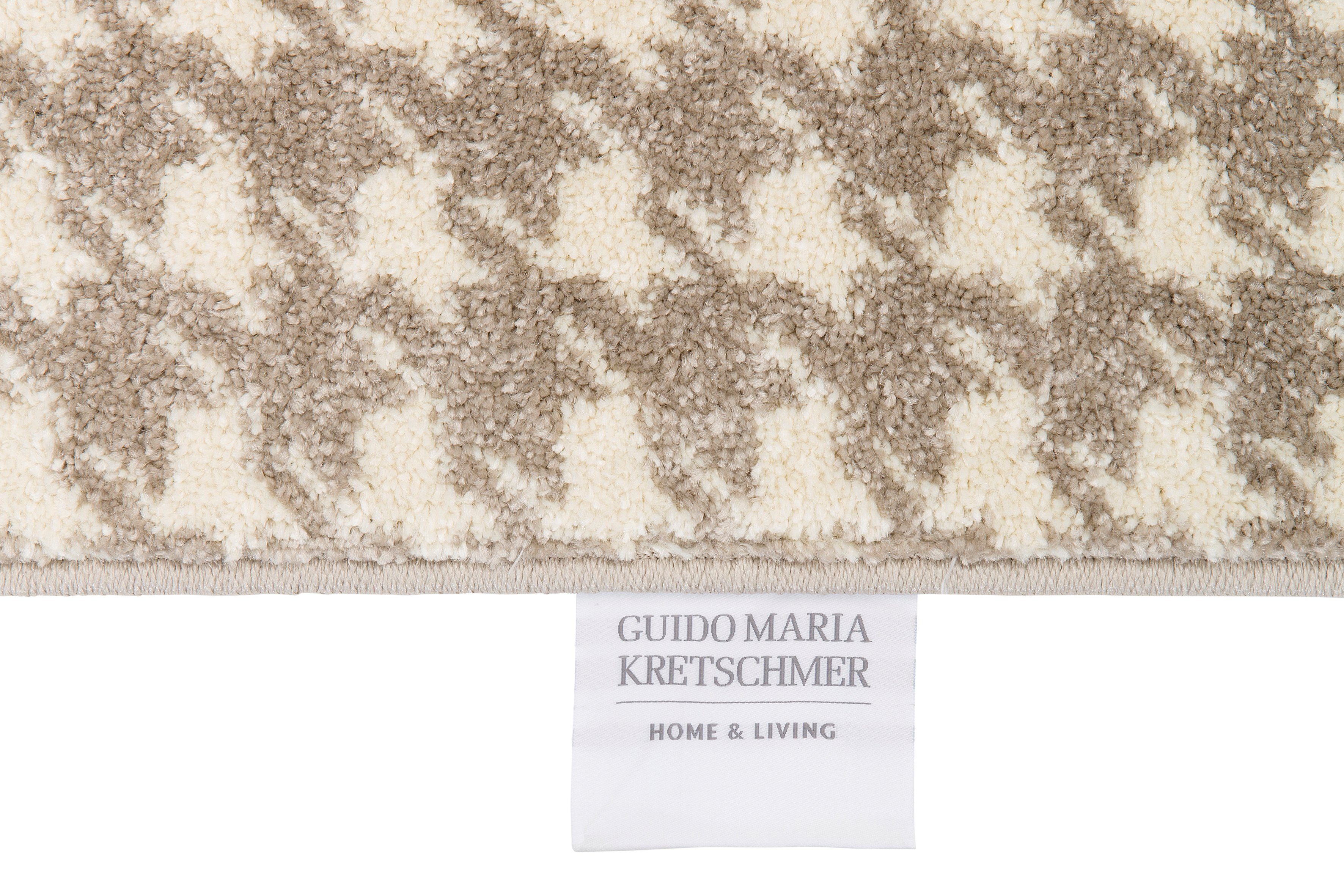 Läufer Colmar, Guido Maria Kretschmer Home&Living, rechteckig, Höhe: 14 mm, mit Fransen, weiche Haptik, flach, pflegeleicht, elegant
