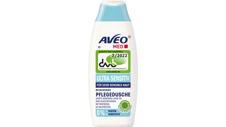 AVEO MED Ultra Sensitiv Reinigende Pflegedusche