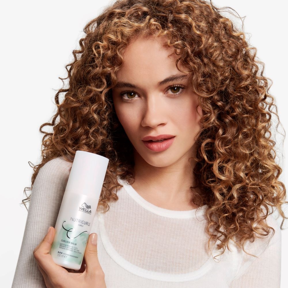 Wella Nutricurls Curlixir baume de définitionde boucles pour cheveux bouclés Soin sans rinçage