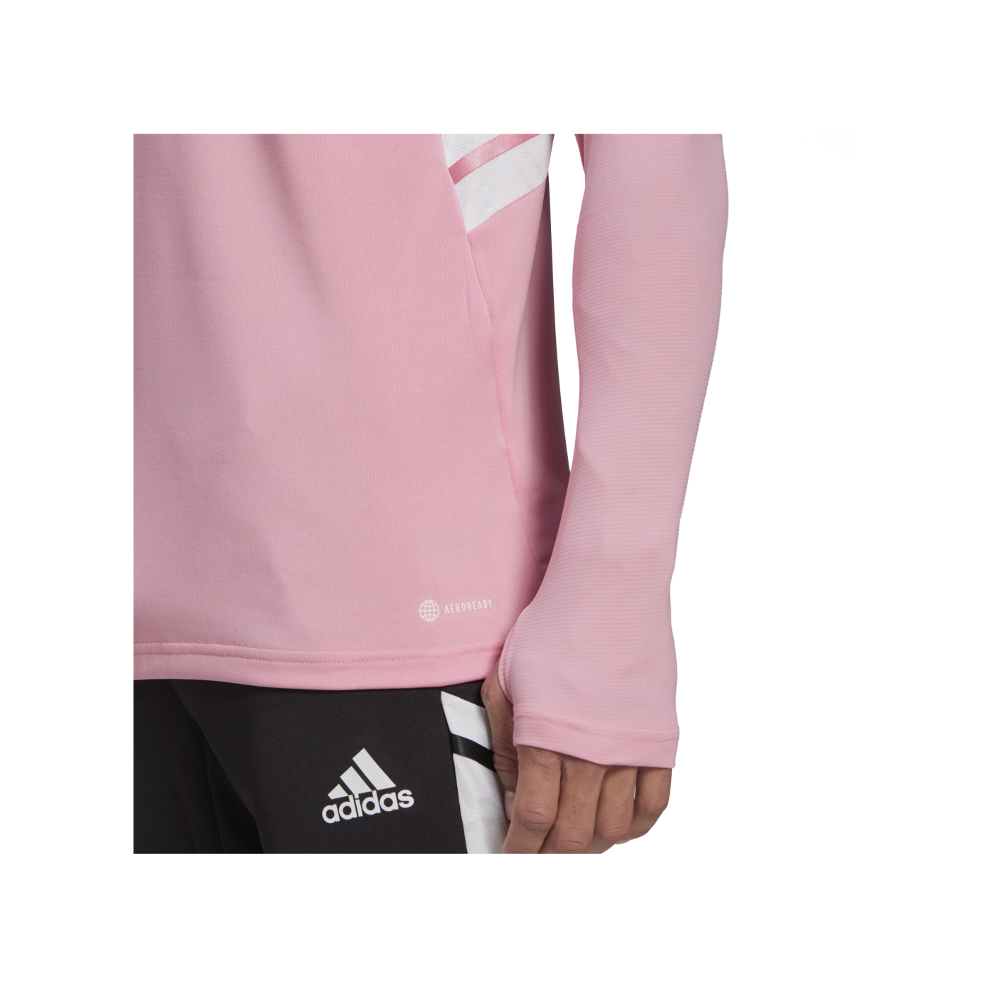 adidas Condivo 22 HalfZip Sweatshirt Rosa Weiss