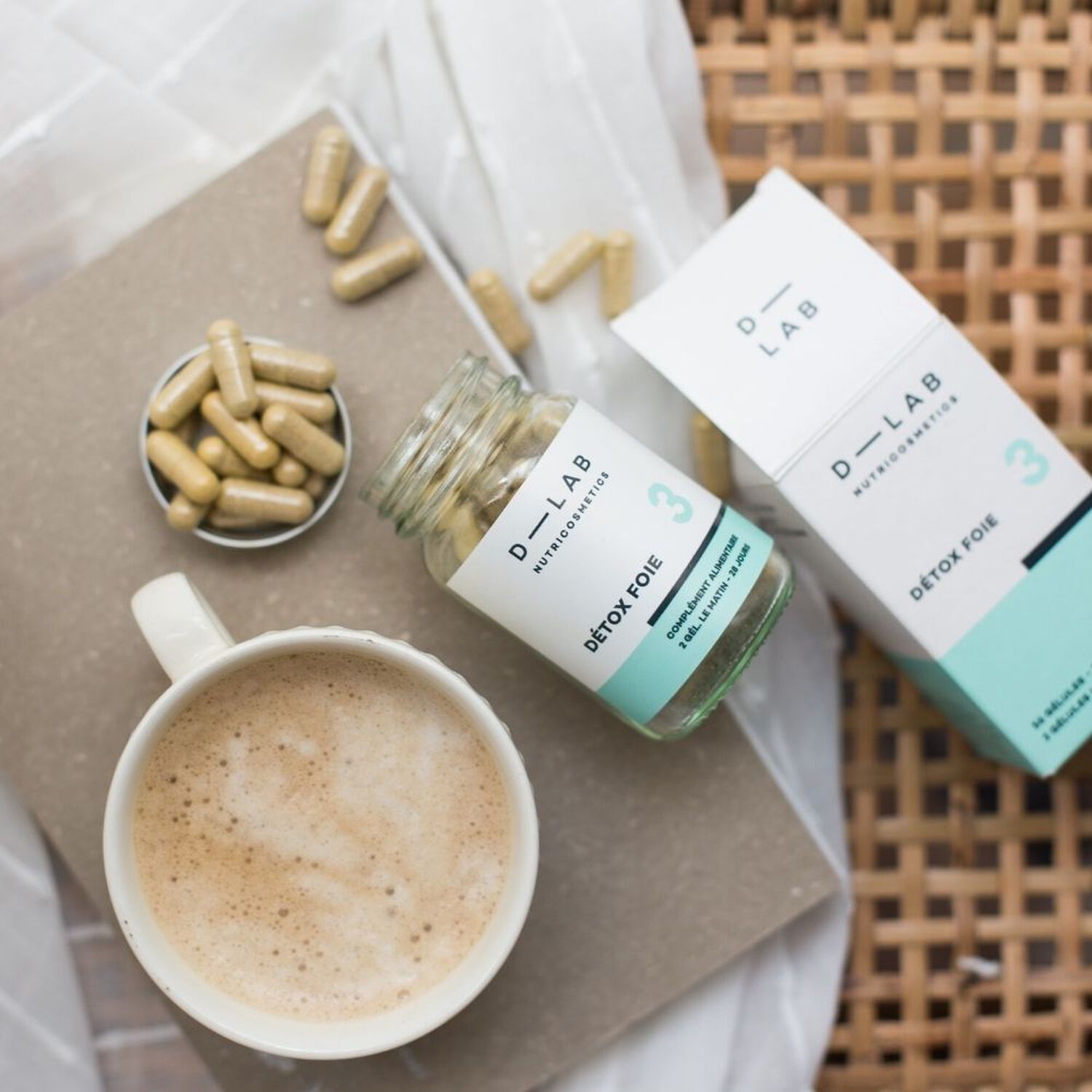 d-lab nutricosmetics Détox Foie - 1 mois Complément Alimentaire Corps