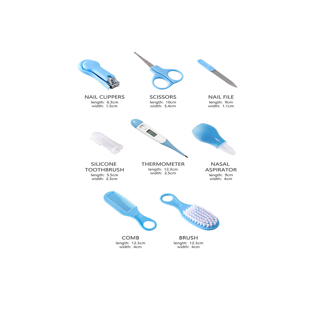 10pc/set Nagelknipser Pflegeset für Kinder 10pc/set Kinderbetreuungsset