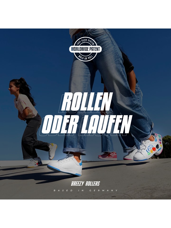 Breezy Rollers BREEZY ROLLERS 2280374 Splash weiss/hellblau günstig kaufen