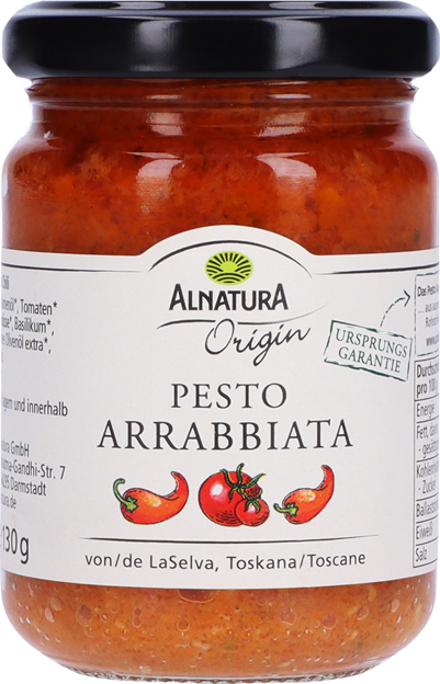 Alnatura Bio Pesto Arrabbiata