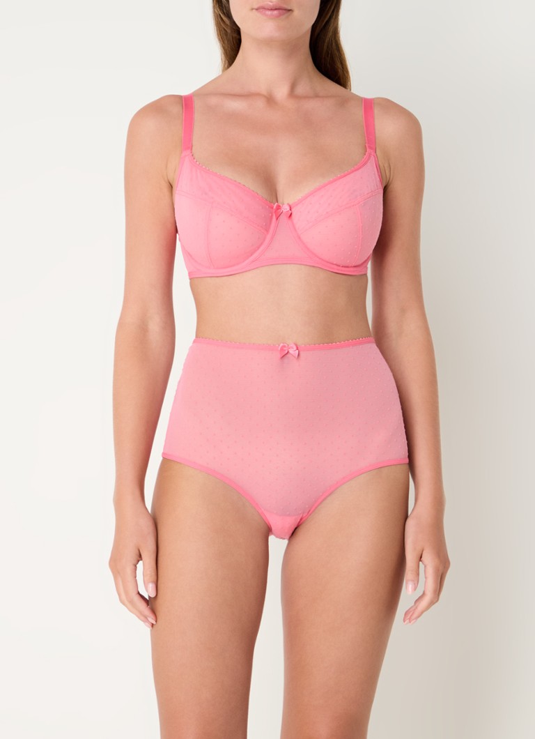 Sutien Balconette din plasă Marlies Dekkers Peekaboo