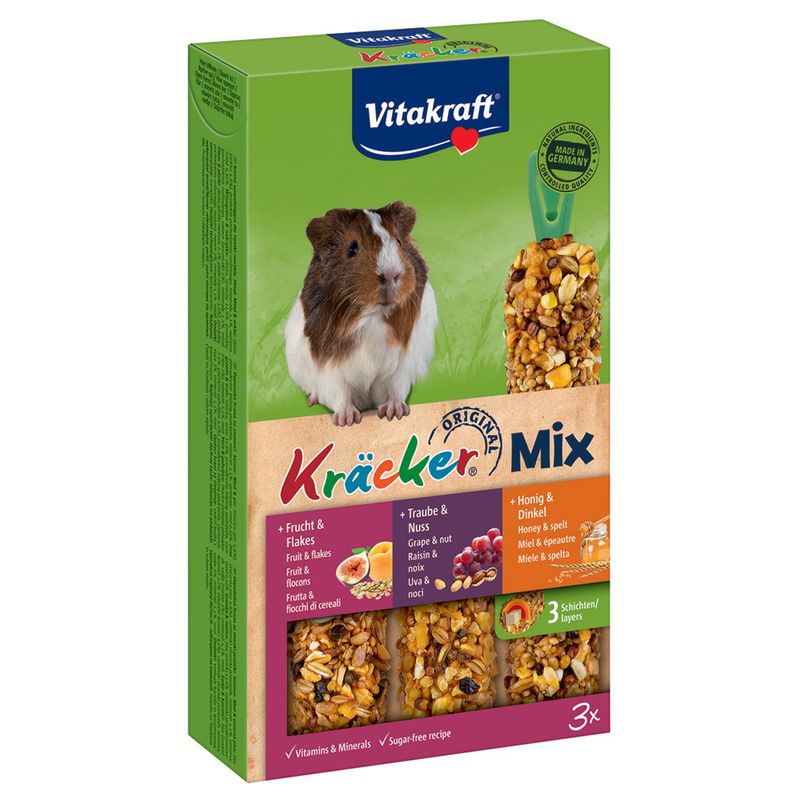 Vitakraft Meerschweinchen-Kräcker Trio-Mix zu TOP-Preisen % | bitiba
