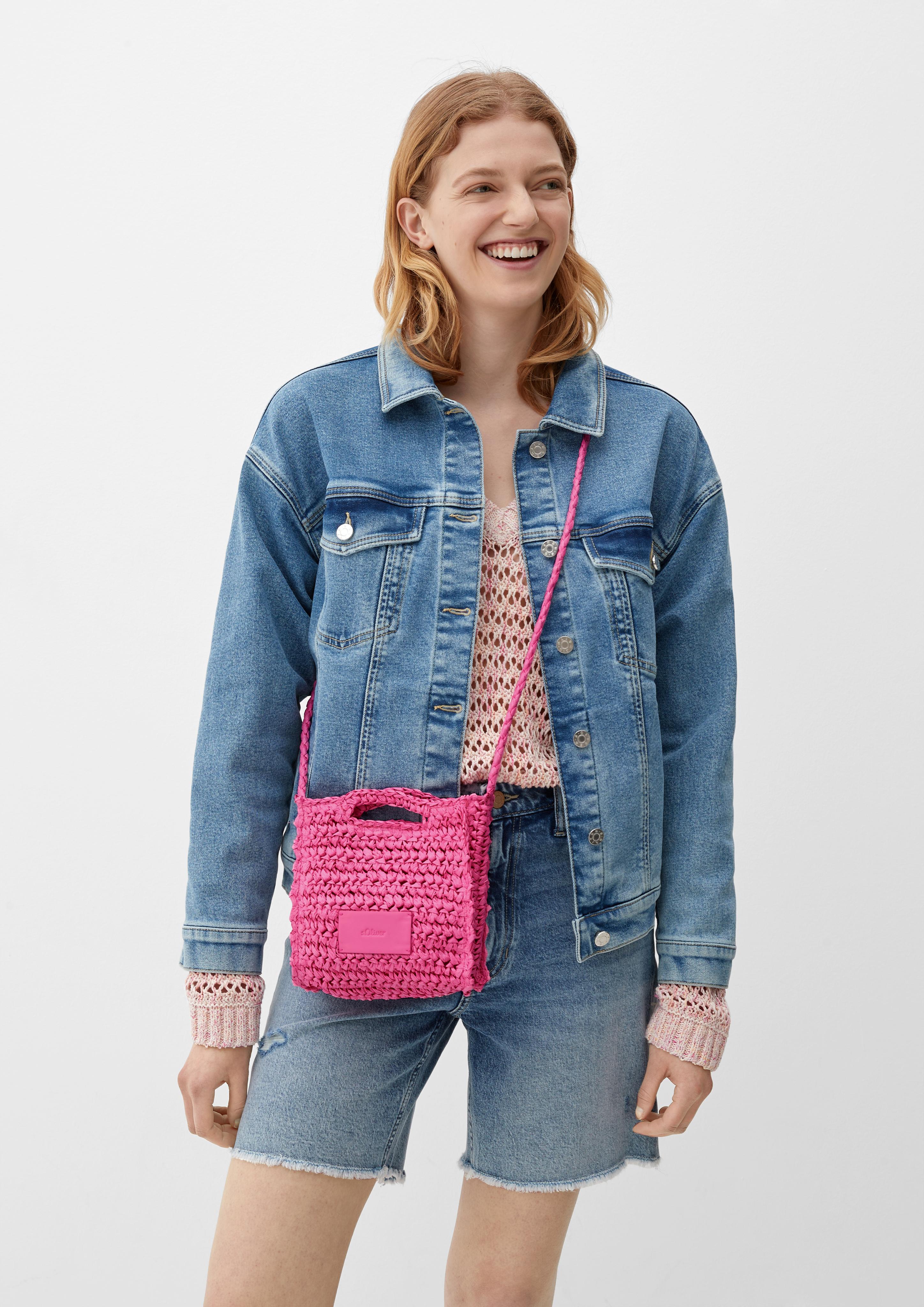 Kleine Tasche in Bast-Optik  2131796-4426