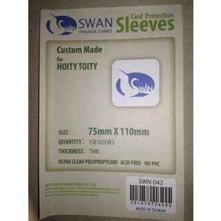 Swan Panasia Kartenhüllen 75mm x 110mm dünn (150)
