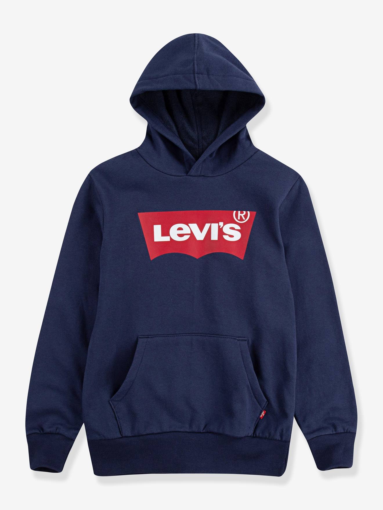 Sweat à capuche Batwing Screenprint LEVI'S® bleu