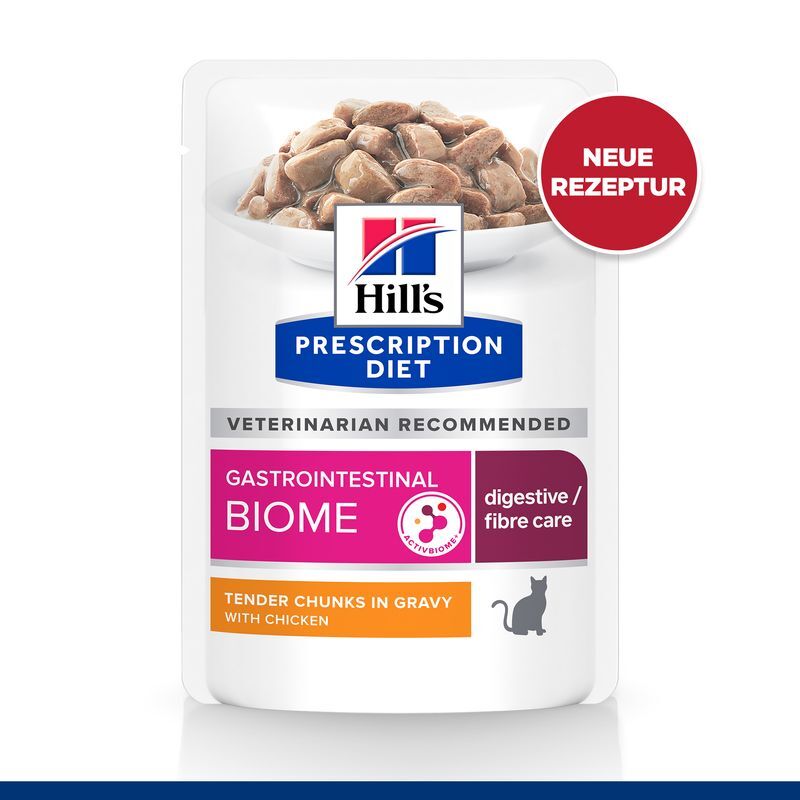 Hill's Nassfutter Hill's Prescription Diet Gastrointestinal Biome mit Huhn 12x85g