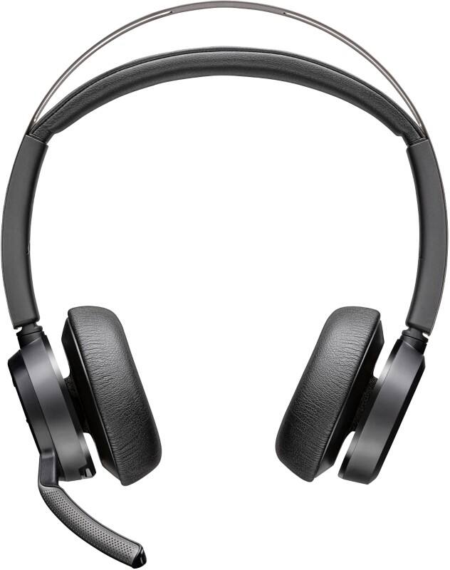 poly Voyager Focus 2-M Headset Kopfbügel Bluetooth mit Mikrofon Schwarz