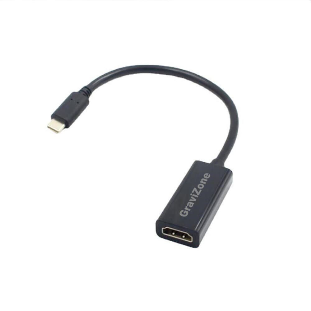 Gravizone Usbc zu Hdmi Adapter PC Laptop Notebook HDMI-Adapter Usb Typ C zu Hdmi