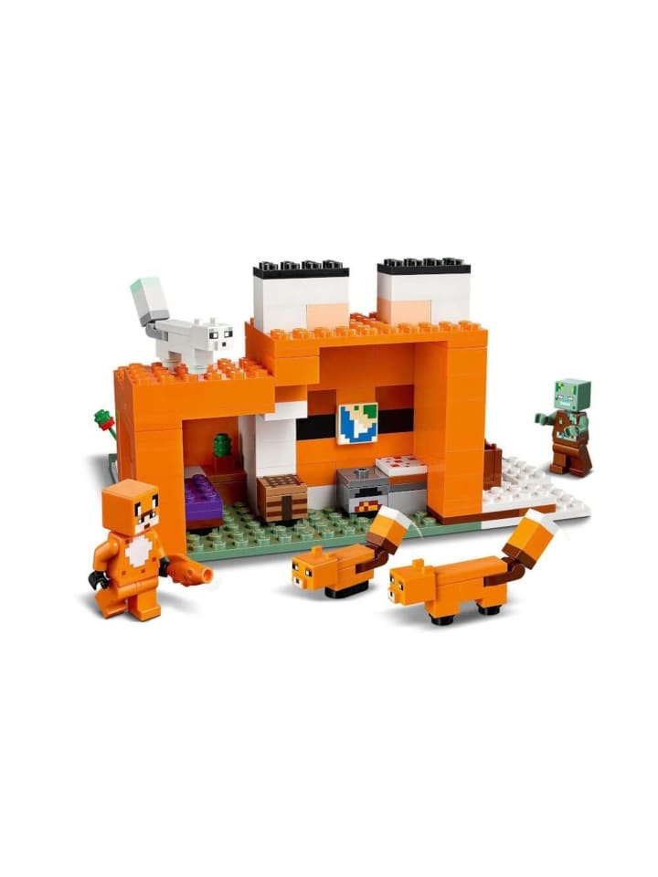 LEGO LEGO® Minecraft 21178 Die Fuchs-Lodge in Mehrfarbig ab 8 Jahre günstig kaufen onesize
