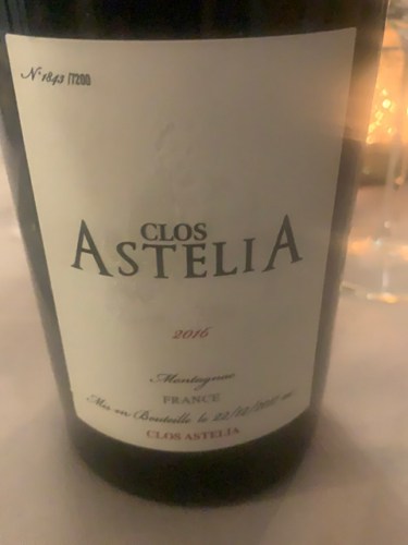 Jean Claude MasClos Astelia Montagnac 2016