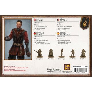 A Song of Ice & Fire – Neutral Heroes 1 (Neutrale Helden 1) (Multilingual)