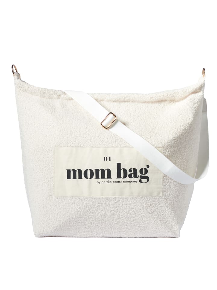 nordic coast company  Mom Bag Wickeltasche Teddy Natur günstig kaufen onesize
