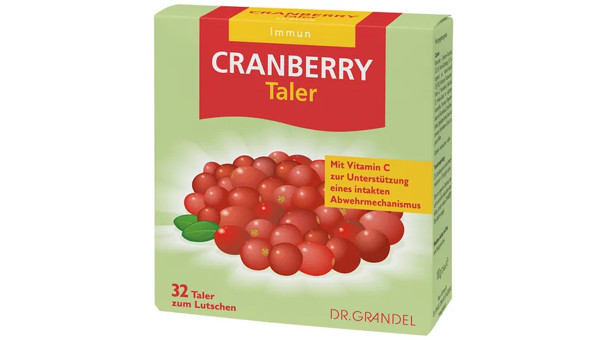 DR. GRANDEL CRANBERRY Taler 106 g