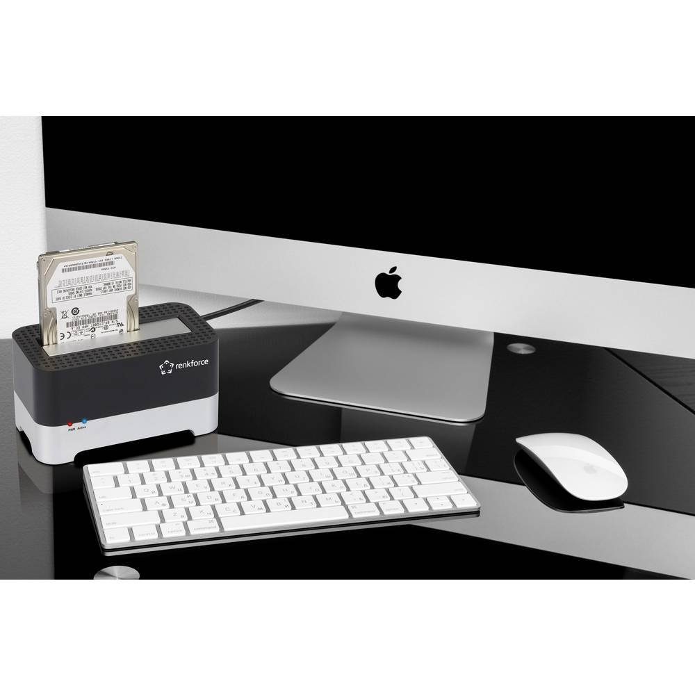 Renkforce Festplatten-Dockingstation USB 3 FESTPLATTEN DOCKINGSTATION RT-DOCKING-01