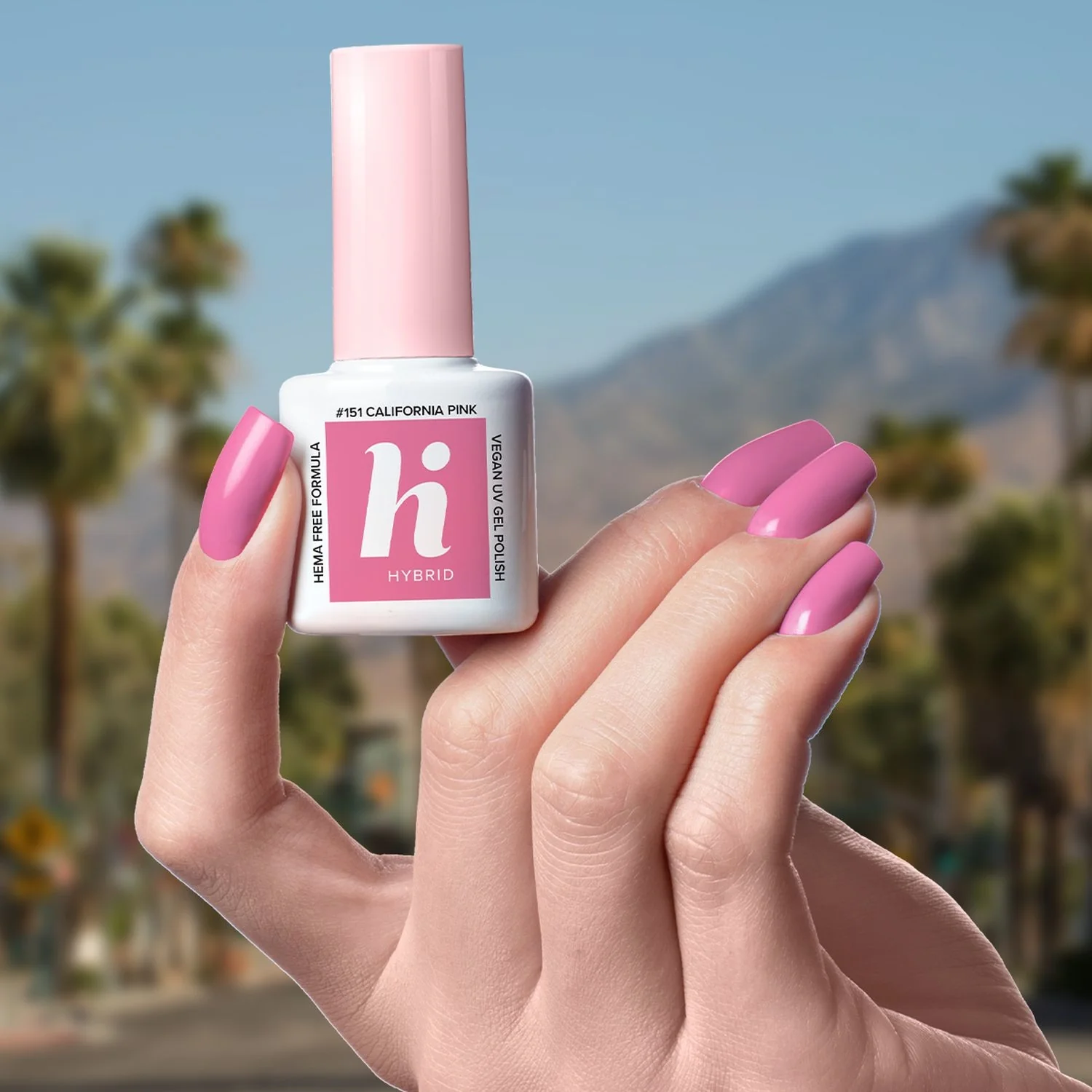 Palm Springs UV gel lak - polutrajni lak za nokte - lak za nokte s efektom gela