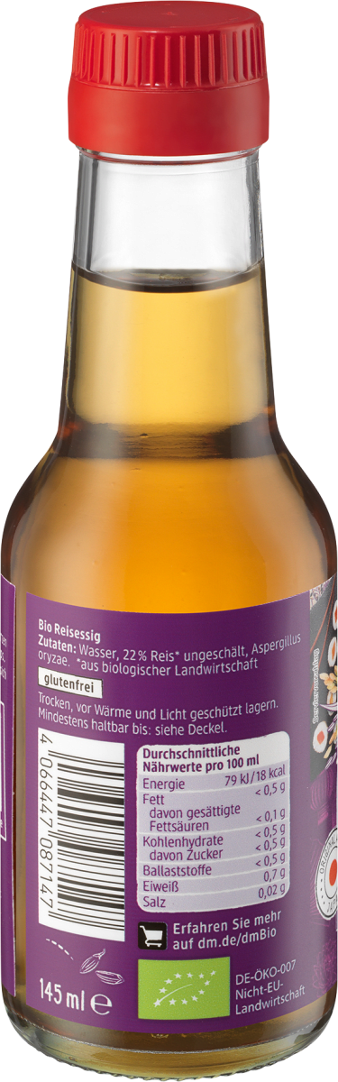 Reisessig, mild-säuerlich, 145 ml