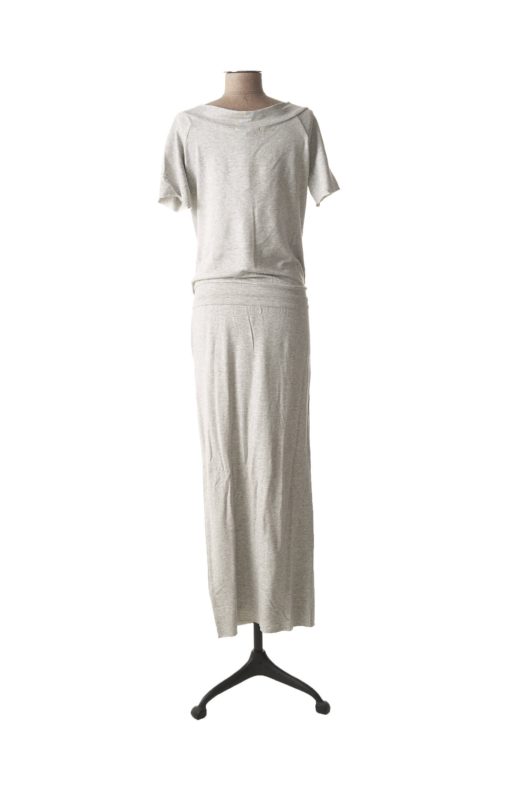 9 Fashion Robes Maternite Femme couleur gris